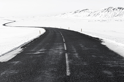 winter road